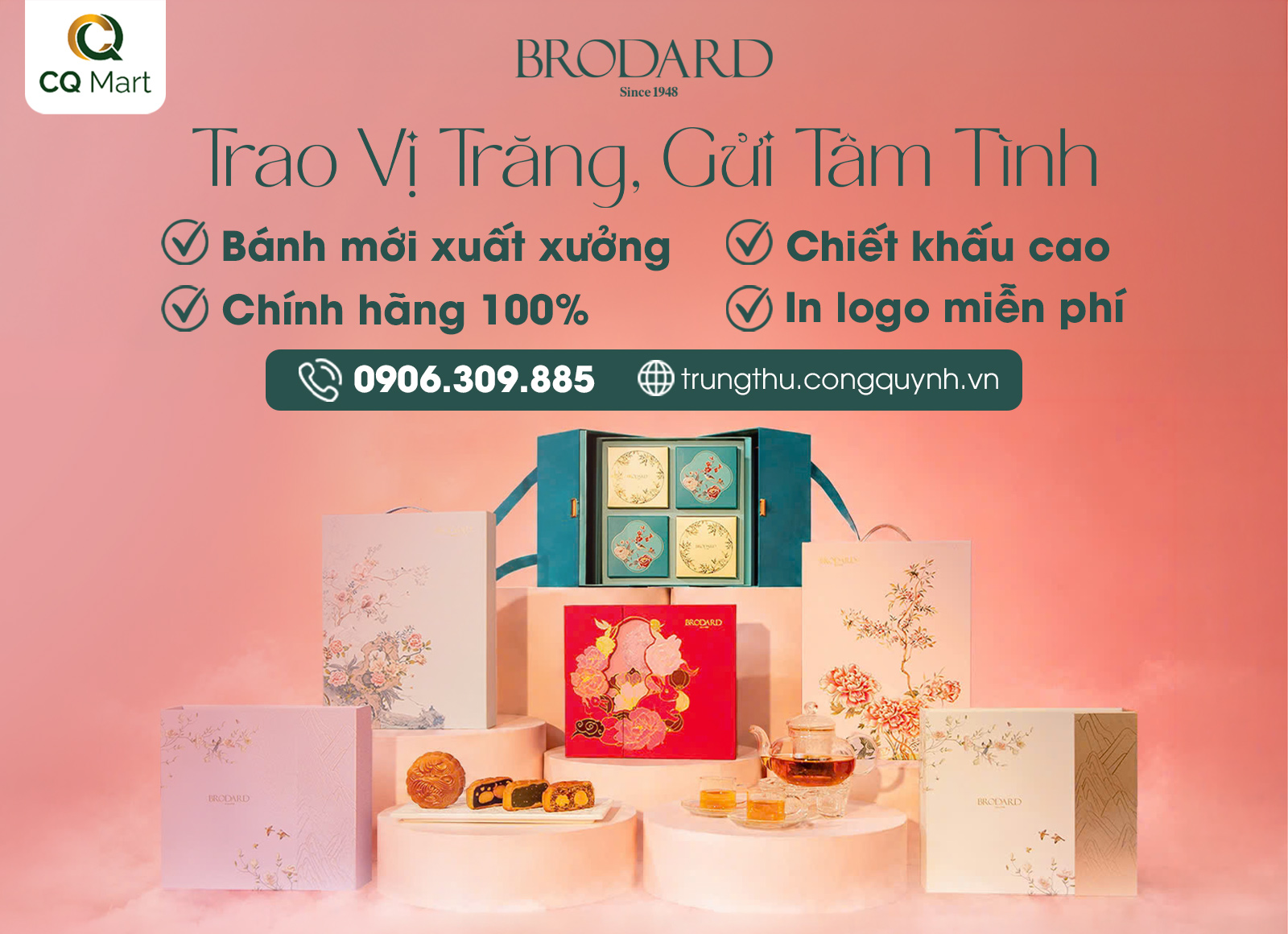 Bánh trung thu Brodard 2026