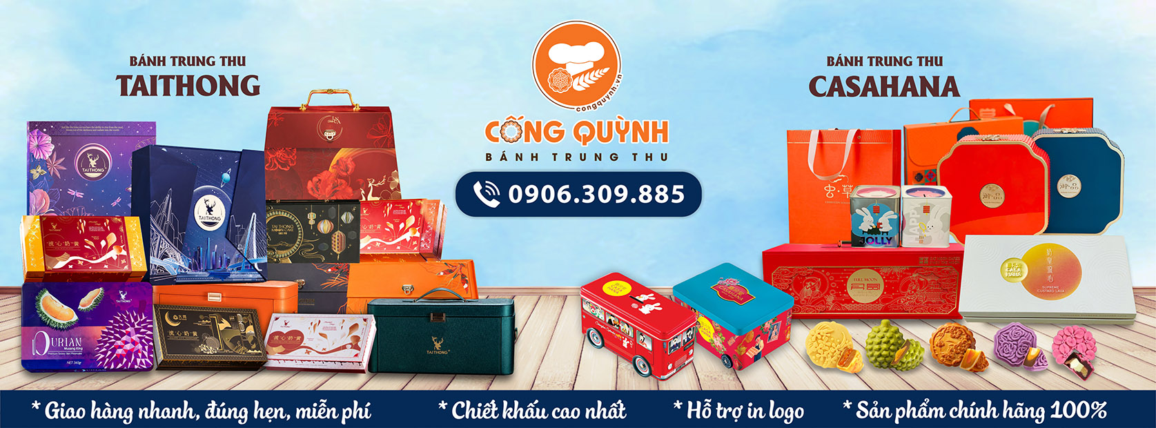 Bánh trung thu Cống quỳnh 2023