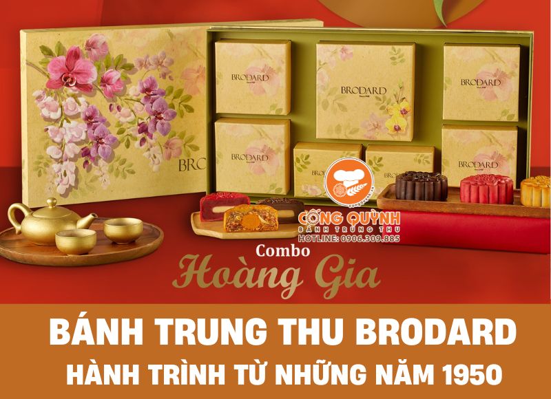 Bánh trung thu Brodard - Hành trình từ những năm 1950