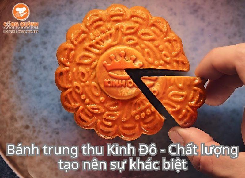 Chất lượng tạo nên sự khác biệt trong chiếc bánh trung thu Kinh Đô