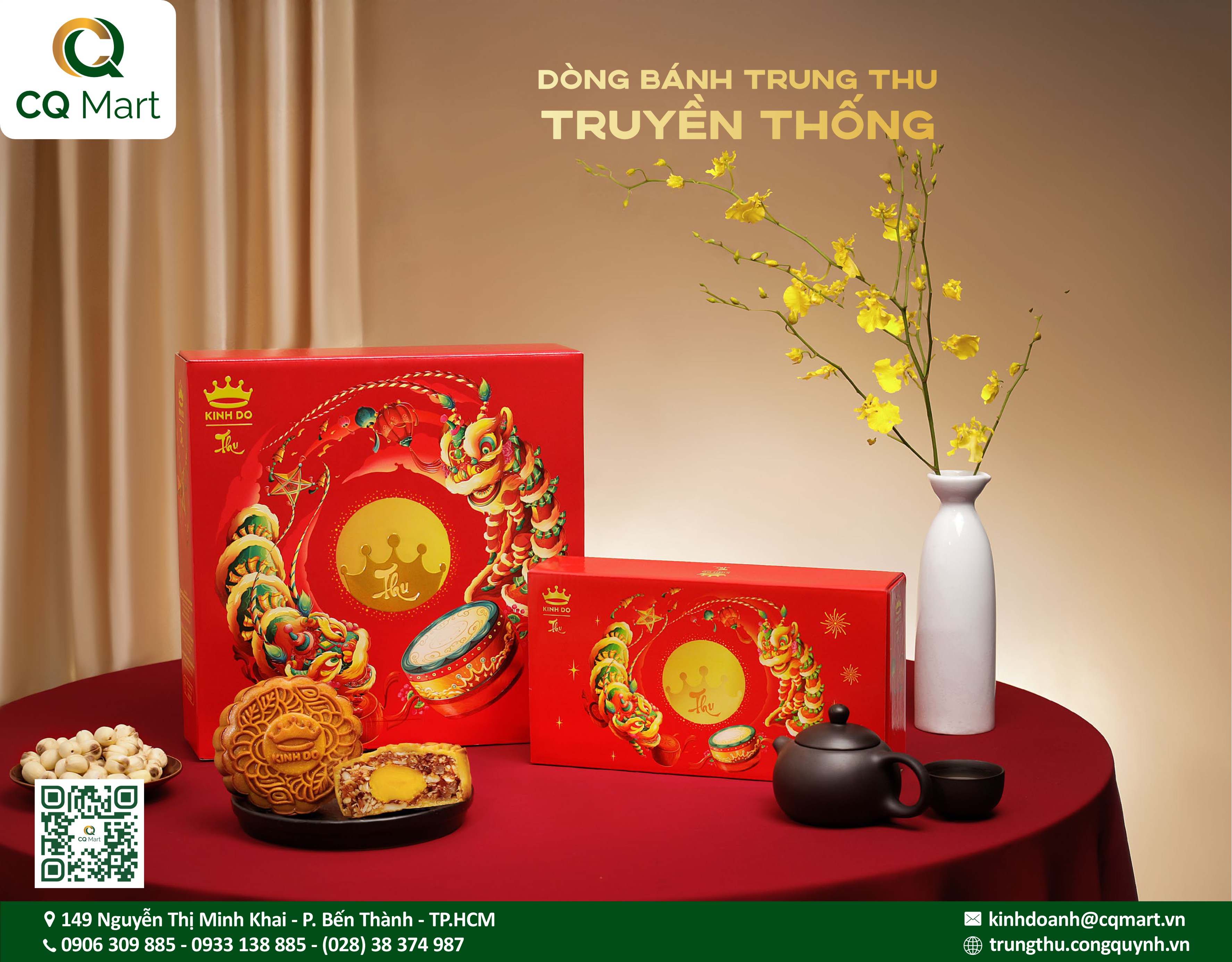 Điểm bán bánh trung thu Kinh Đô gần bạn nhất