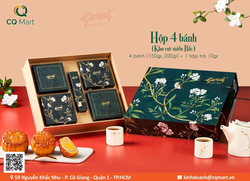 Givral - Sự lựa chọn hoàn hảo cho bánh trung thu chất lượng cao