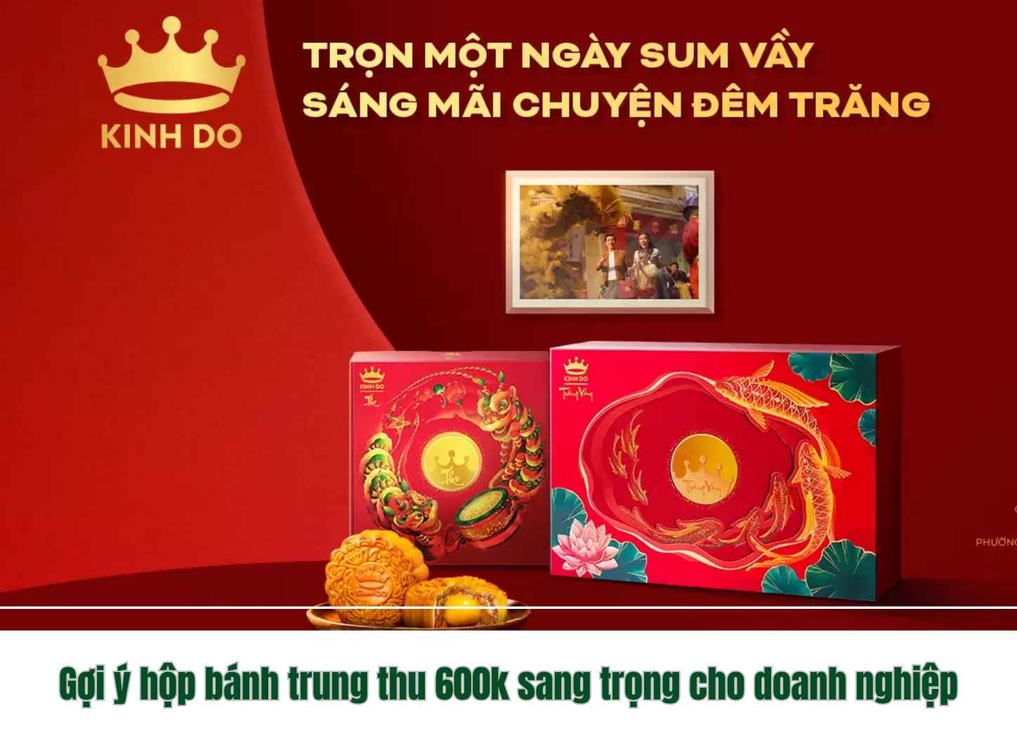 Gợi ý hộp bánh trung thu 600k sang trọng cho doanh nghiệp