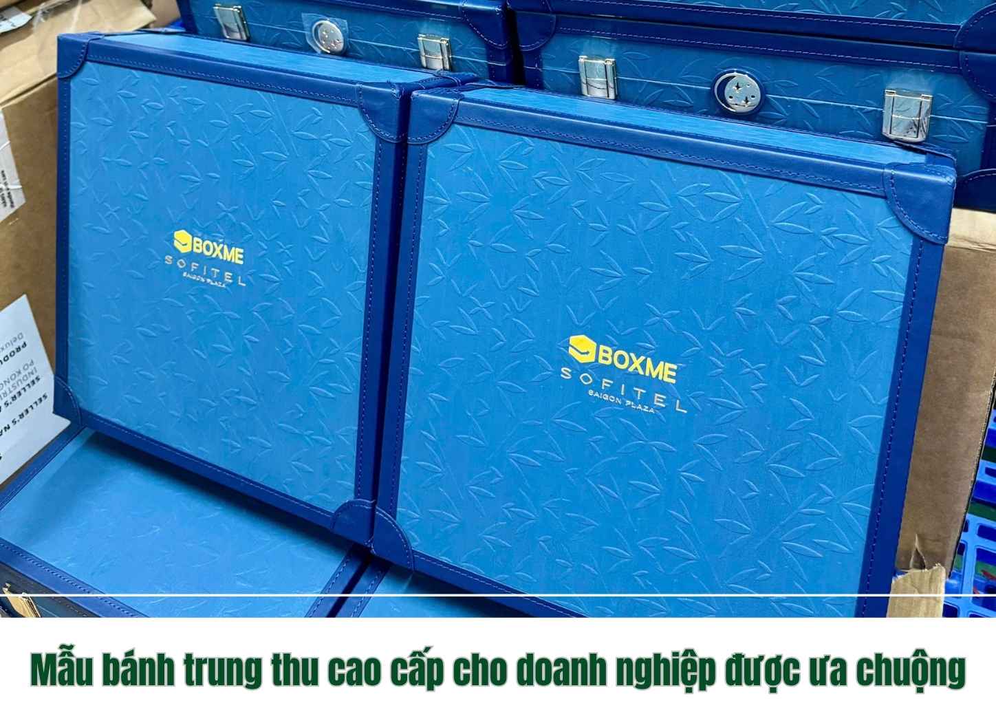Mẫu bánh trung thu cao cấp cho doanh nghiệp được ưa chuộng