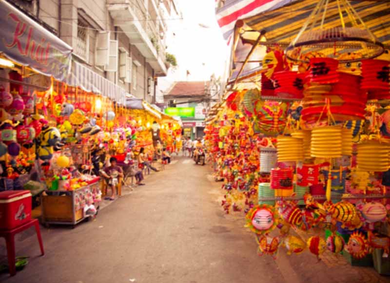 Phố đèn lồng tại sài gòn – địa điểm check in không thể bỏ lỡ ngày tết trung thu