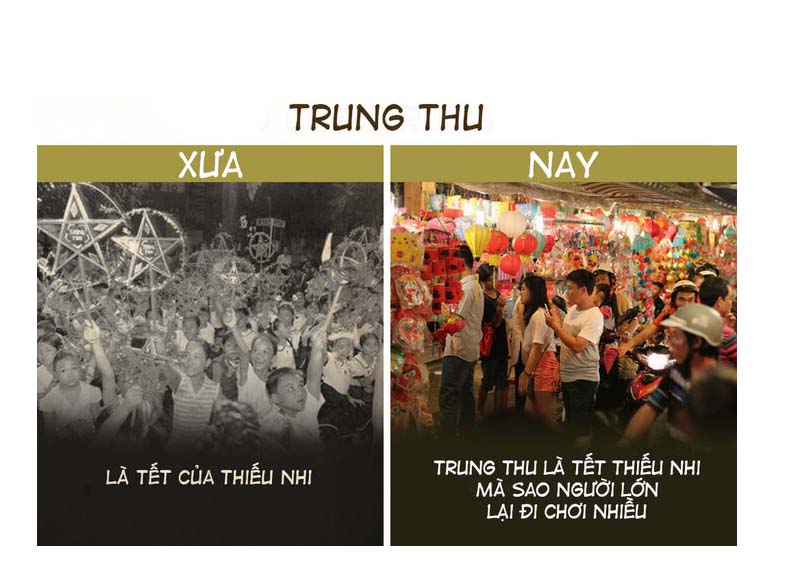 Tết Trung Thu Việt Nam xưa và nay