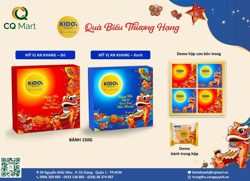 Top 3 vị bánh trung thu Kido’s ngon, phổ biến trong năm 2024