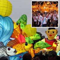 Lễ hội rước đèn Trung thu lớn nhất Việt Nam