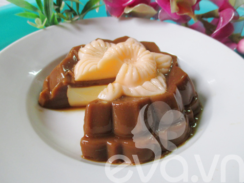 Bánh trung thu rau câu nhân caramel