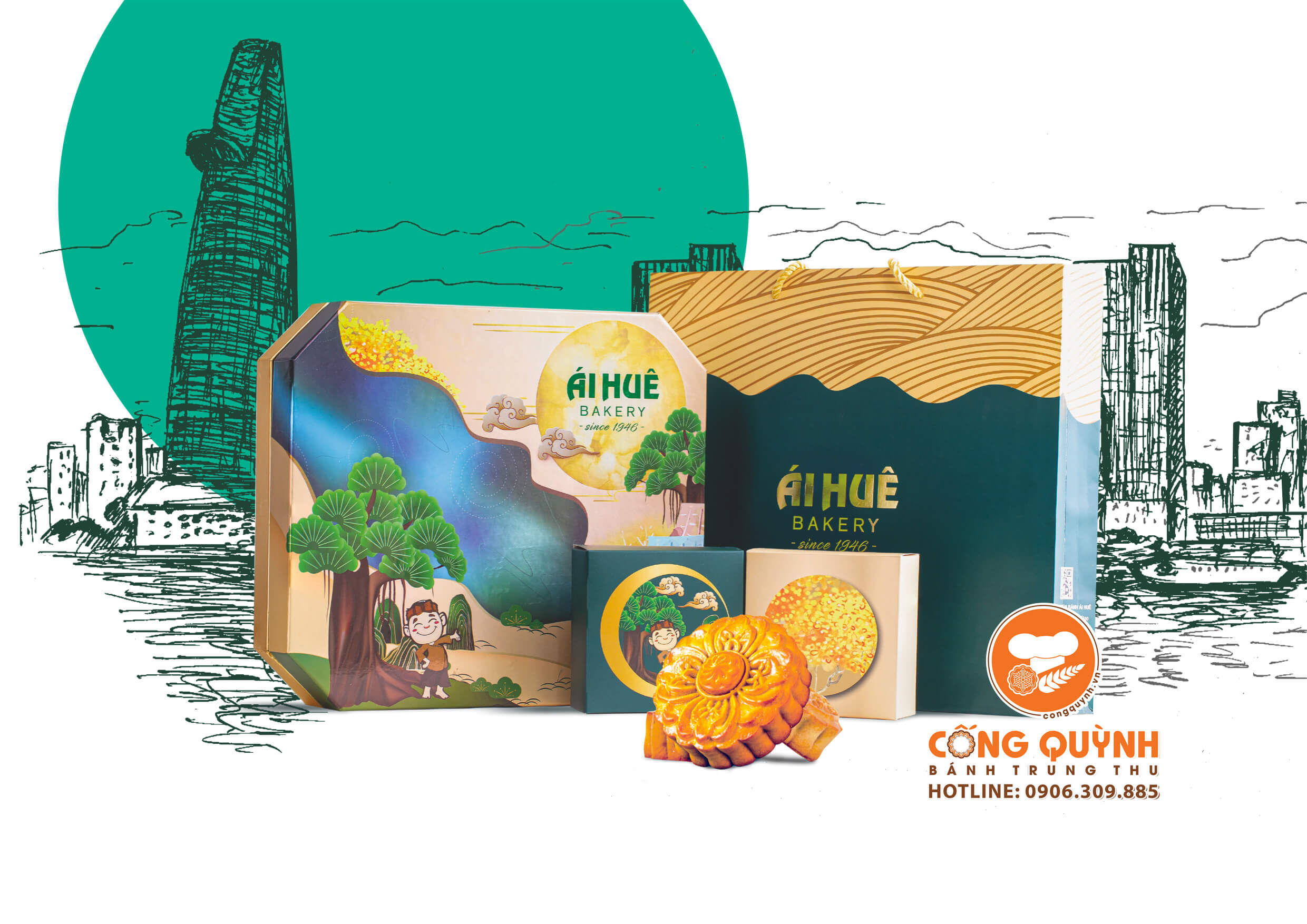 Bánh Trung Thu Ái Huê 2024