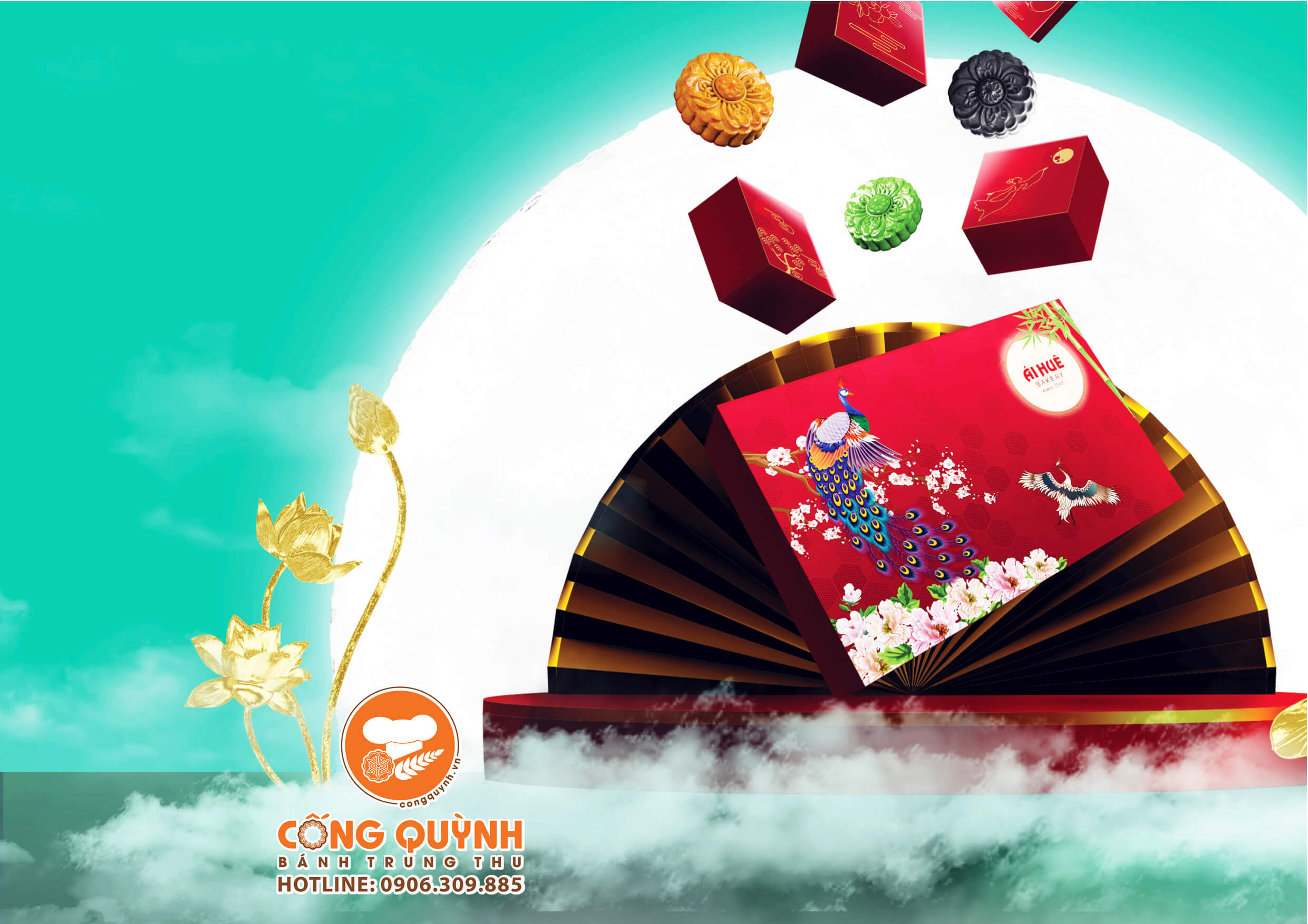 Bánh Trung Thu Ái Huê 2024