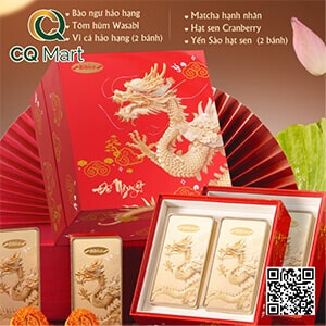 Bánh Trung Thu Bibica 2025 Hộp Đế Nguyệt