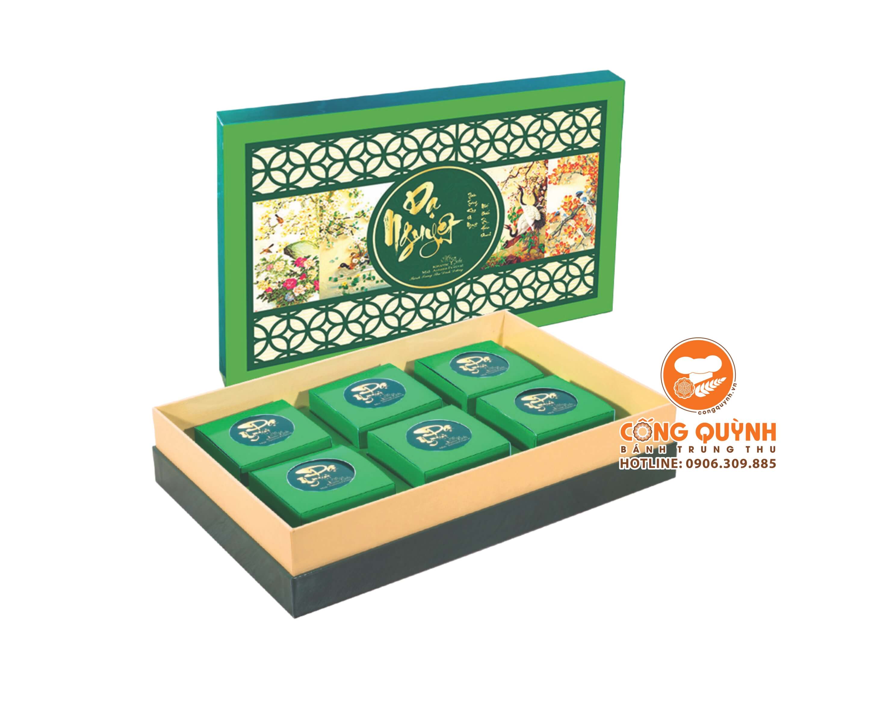 Bánh Trung Thu Bibica Hộp Dạ Nguyệt (Sắc Thu)