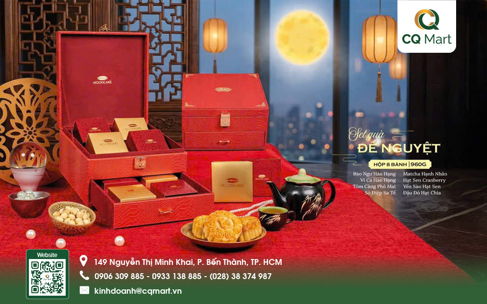Bánh Trung Thu Bibica - Hộp Đế Nguyệt