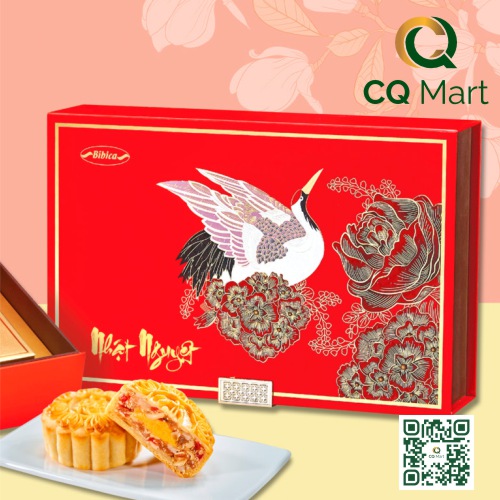 Bánh Trung Thu Bibica 2025 Hộp Nhật Nguyệt