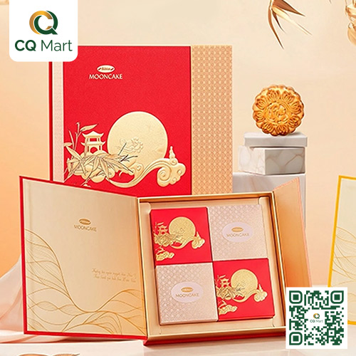 Bánh Trung Thu Bibica - Hộp Như Ý Đoàn Viên (Đỏ)