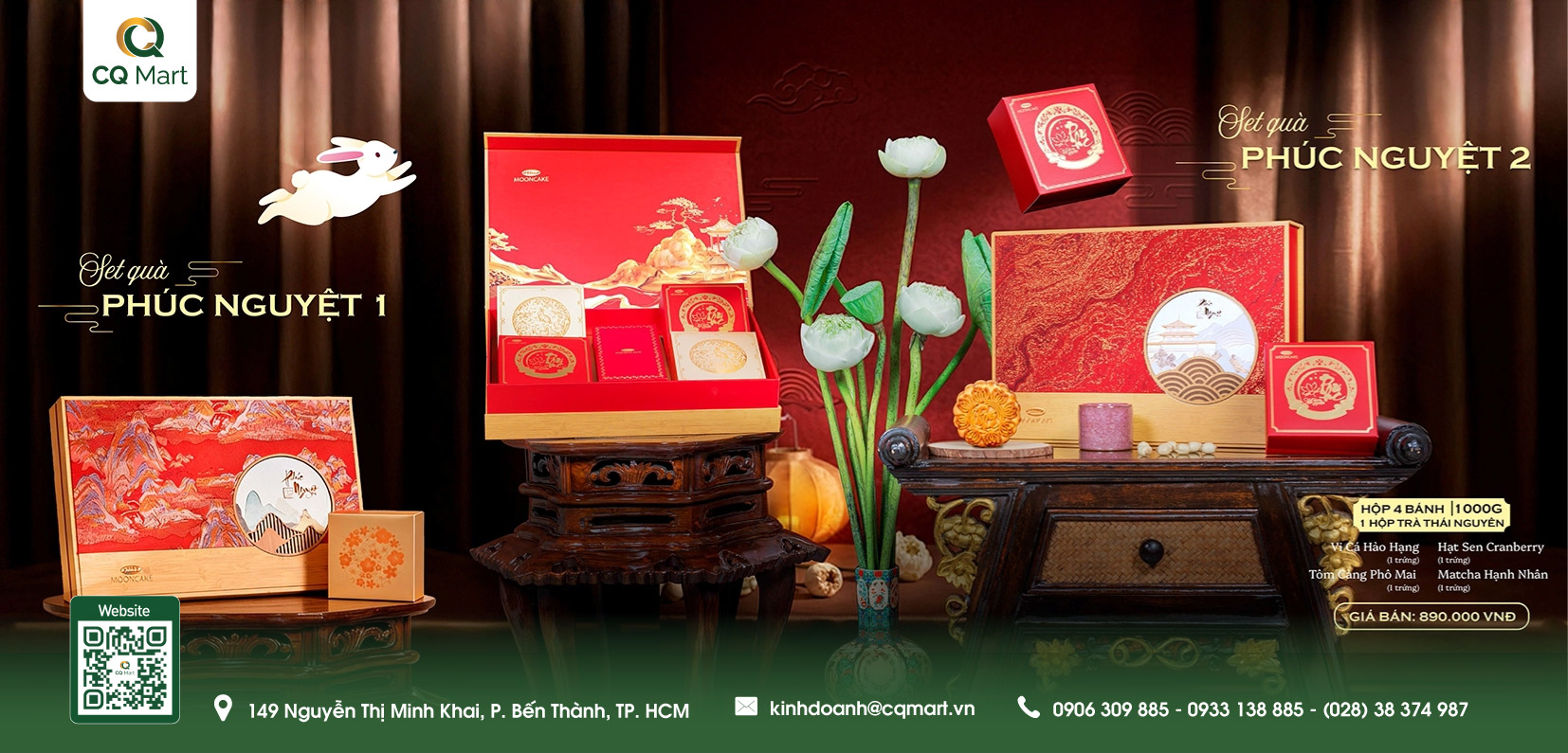 Bánh Trung Thu Bibica - Hộp Phúc Nguyệt 1