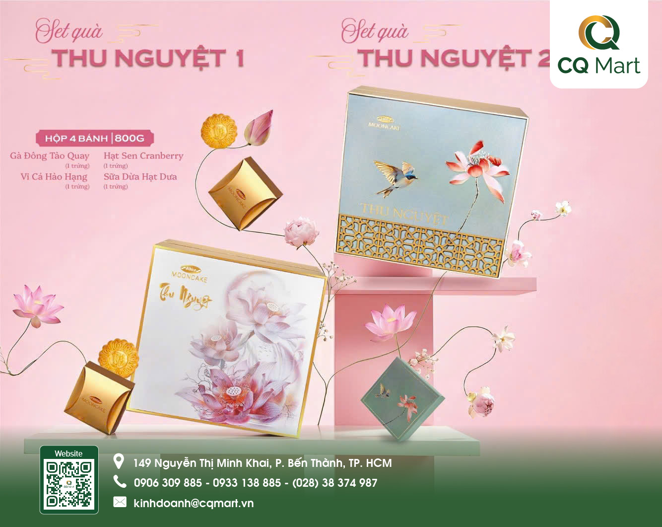 Bánh Trung Thu Bibica - Hộp Thu Nguyệt 1