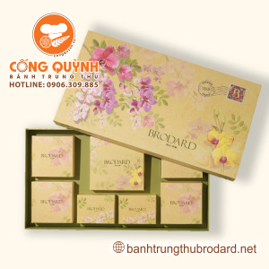 Bánh Trung Thu Brodard 2023 - Hộp Hoàng Gia Mật Ong