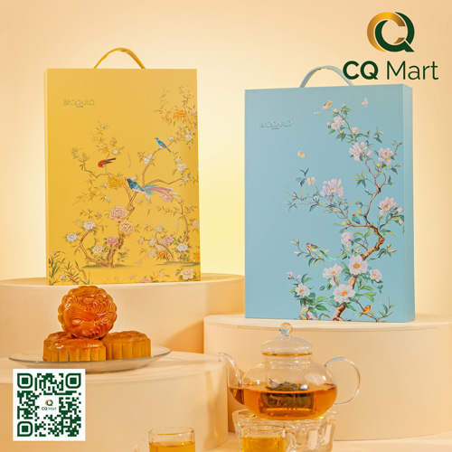 Bánh Trung Thu Brodard Hộp 6 bánh Hội Hoa Thu 1