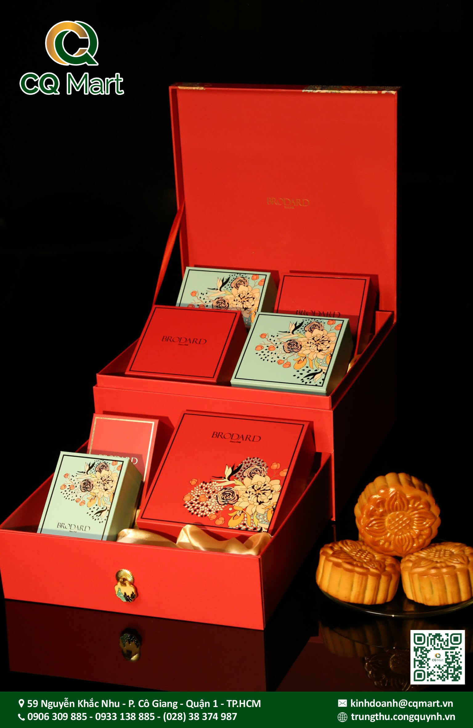 Bánh Trung Thu Brodard 2025 Hộp Đong Đầy Wholesomeness
