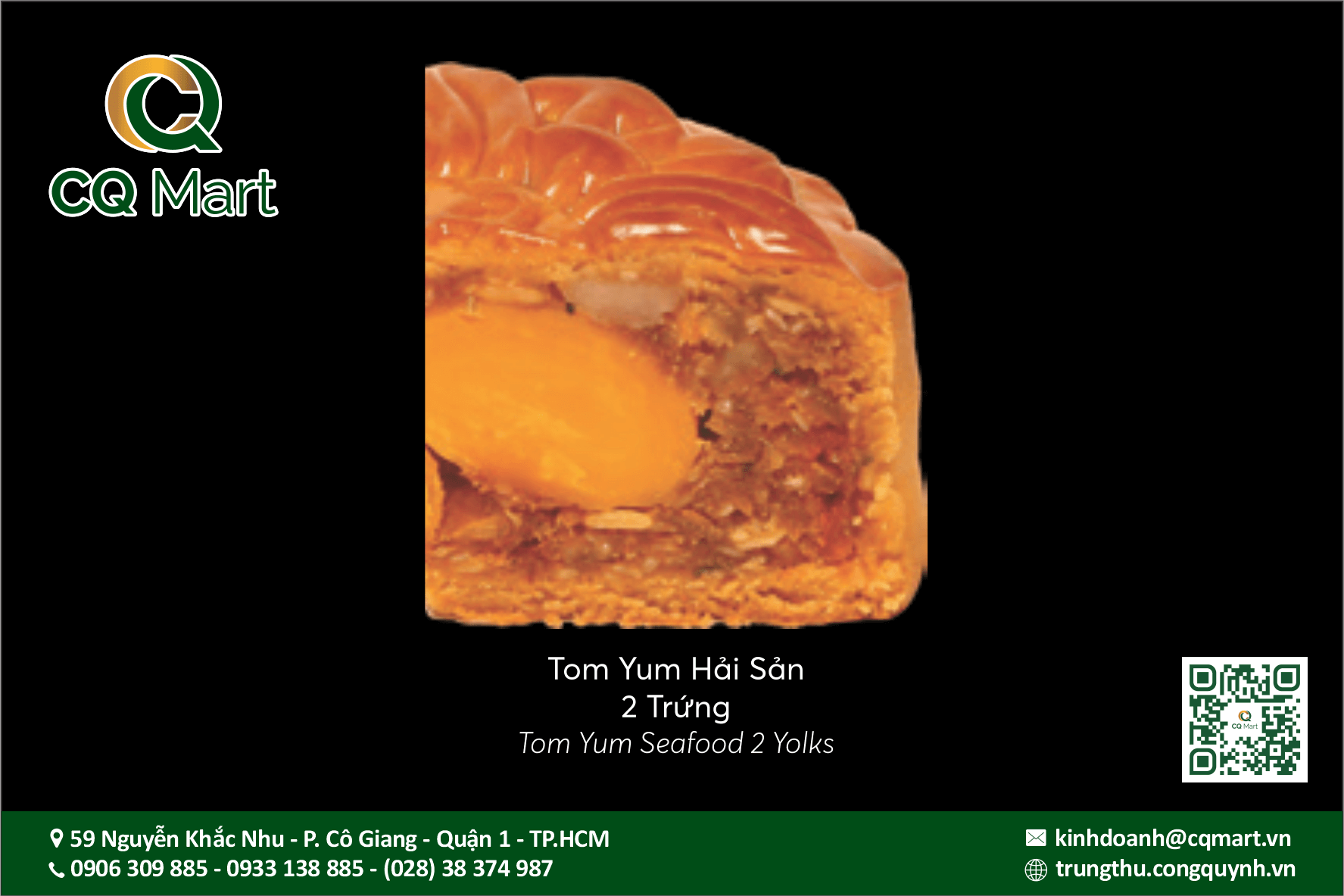 Bánh trung thu Brodard Tom Yum Hải Sản