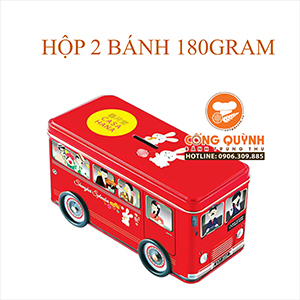 Bánh Trung Thu Casahana 2023 JoyRide Hộp Đỏ 2 Bánh