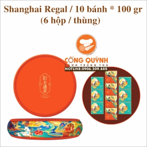 Bánh Trung Thu Casahana 2022 Shanghai Regal - Hộp 10 Bánh