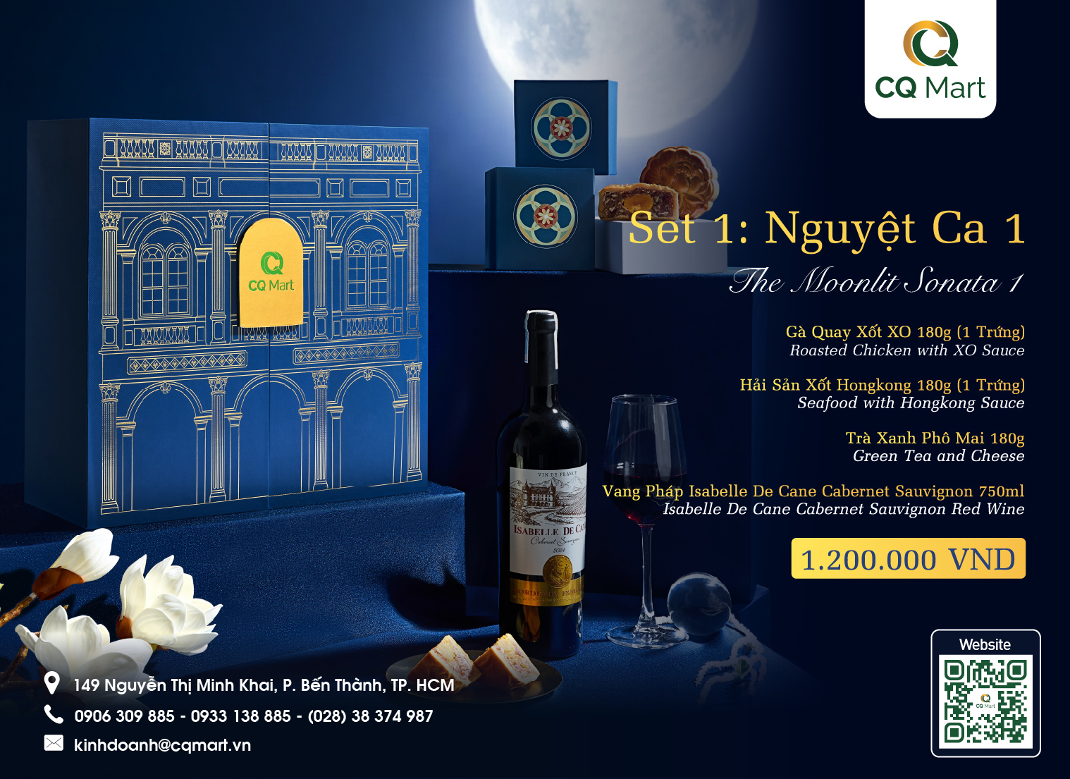 Bánh trung thu CQ Signature - Nguyệt Ca 1