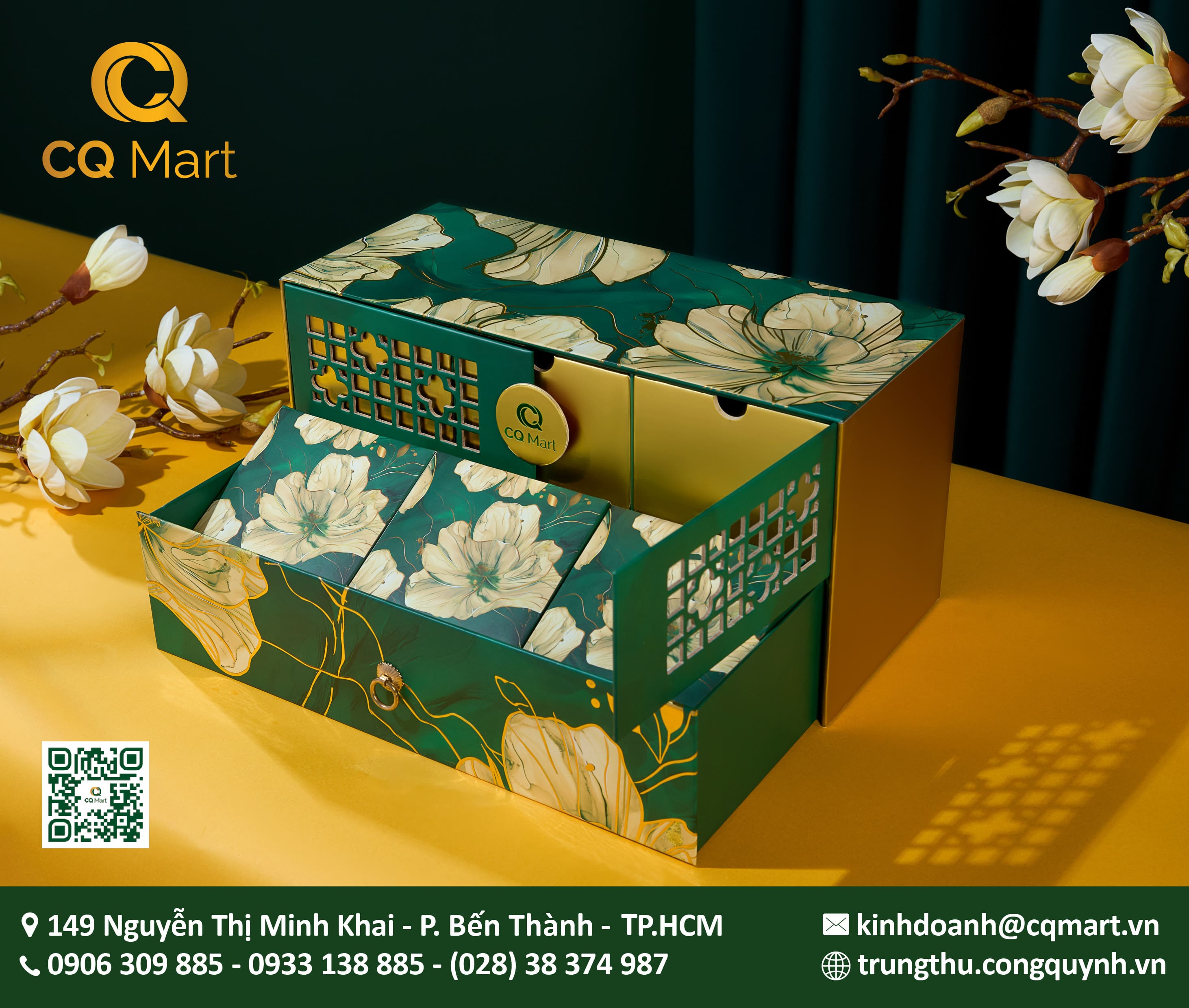 Bánh trung thu CQ Signature Kim Nguyệt Bảo