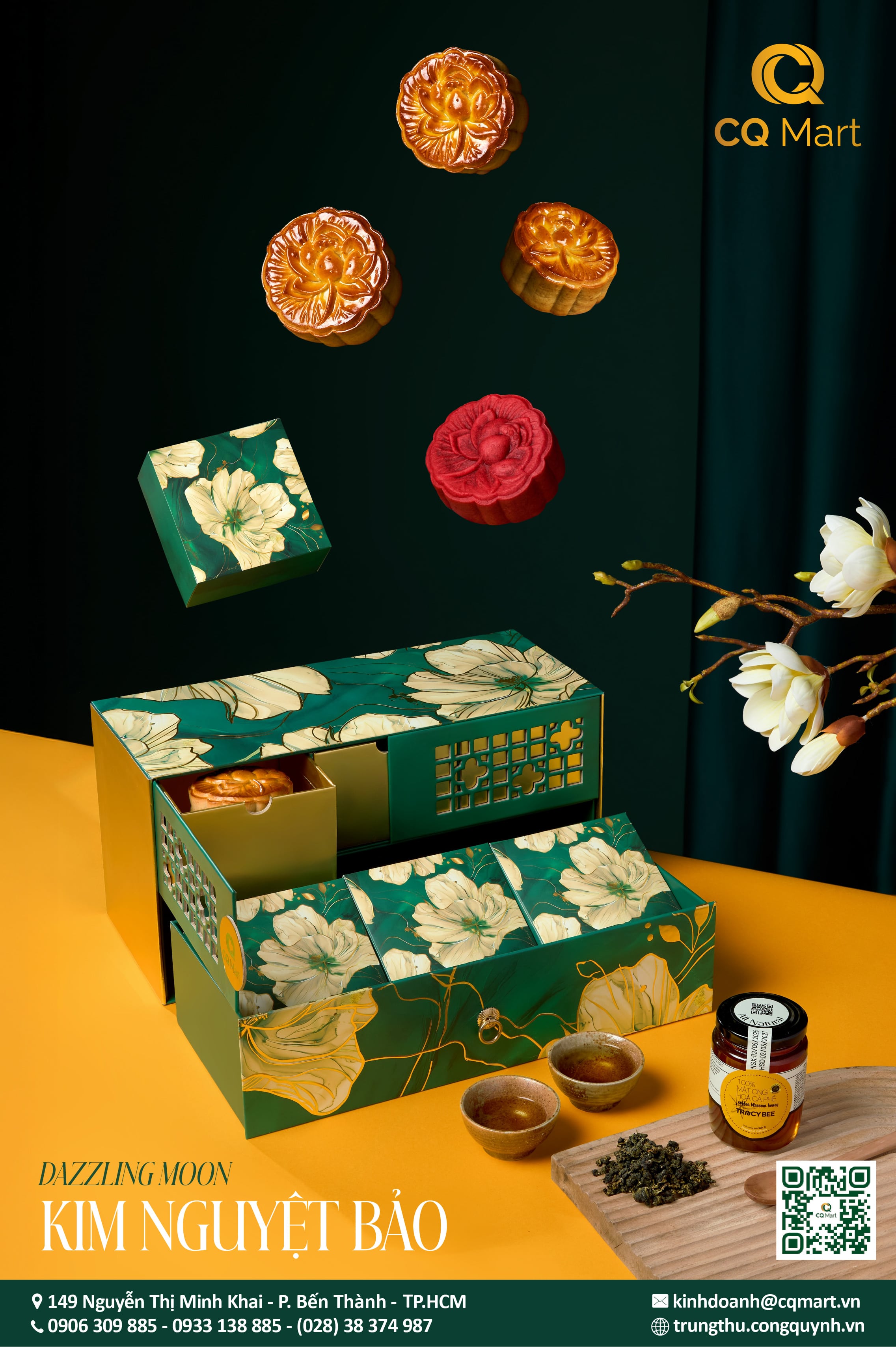 Bánh trung thu CQ Signature Kim Nguyệt Bảo