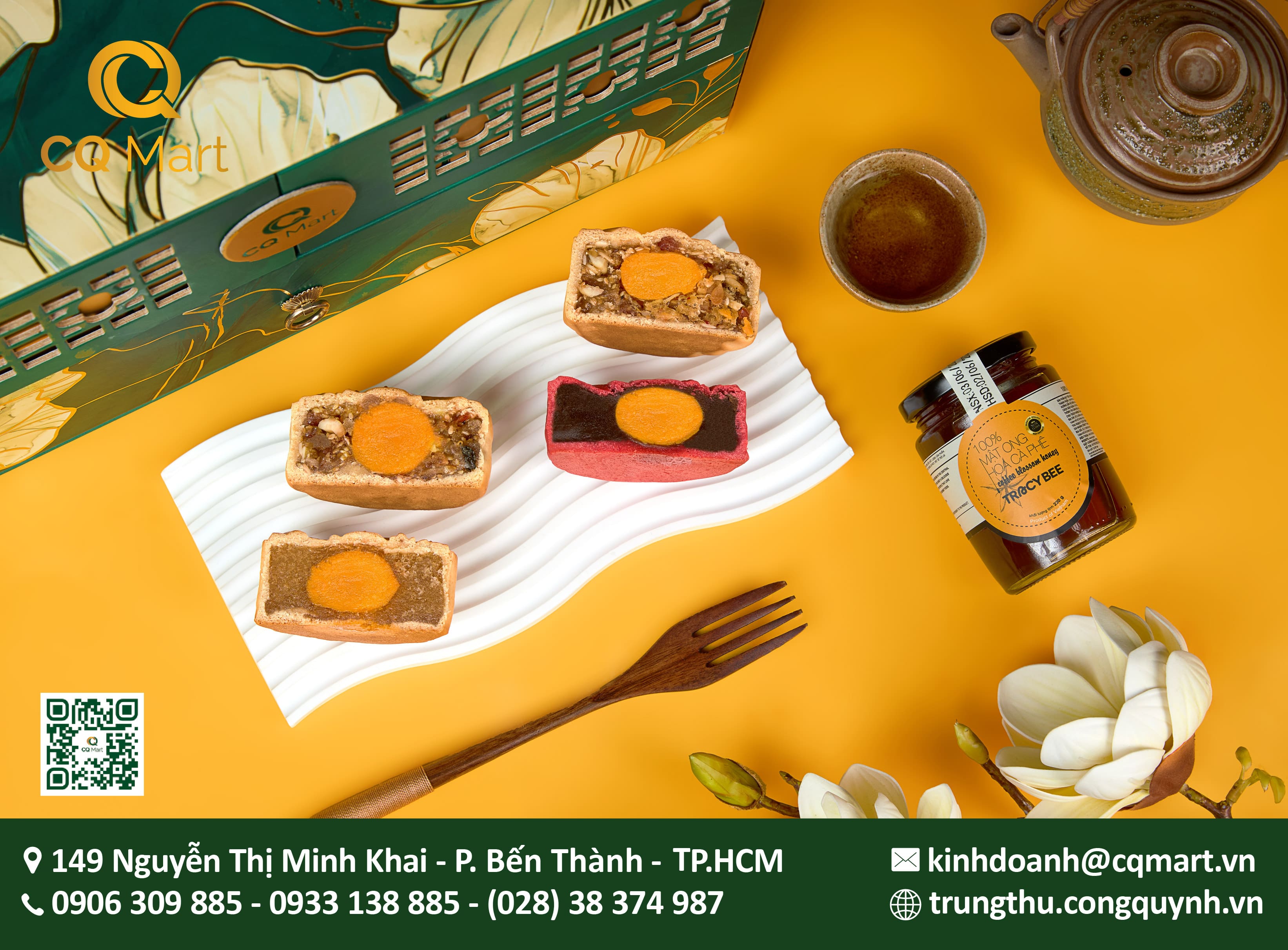 Bánh trung thu CQ Signature Sò Điệp X.O