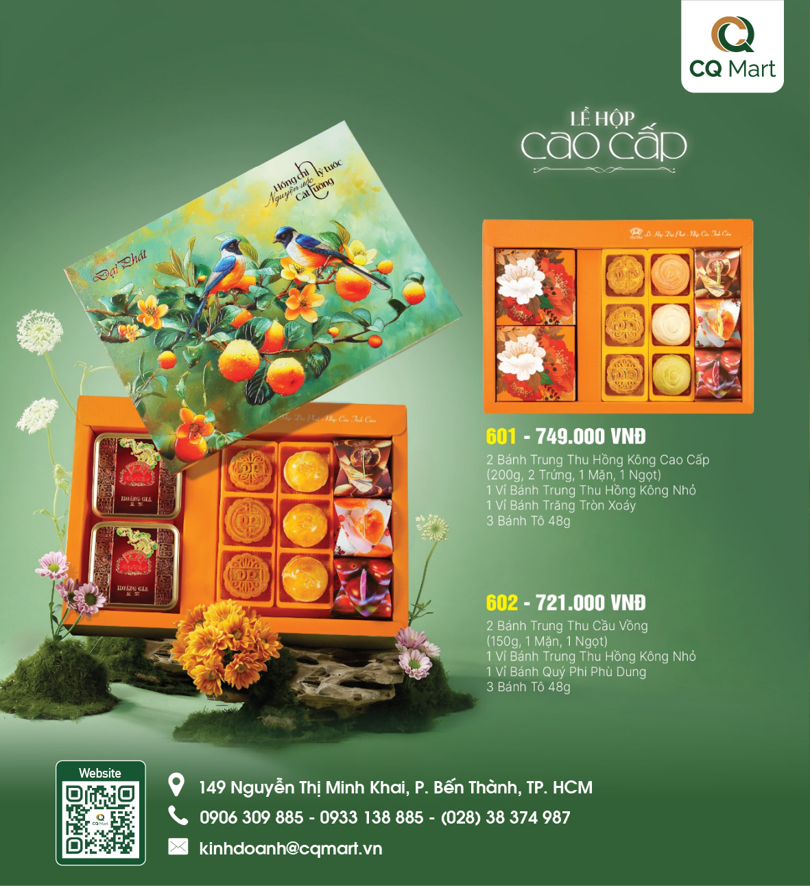 Bánh Trung Thu Đại Phát - Lễ Hộp Cao Cấp 601