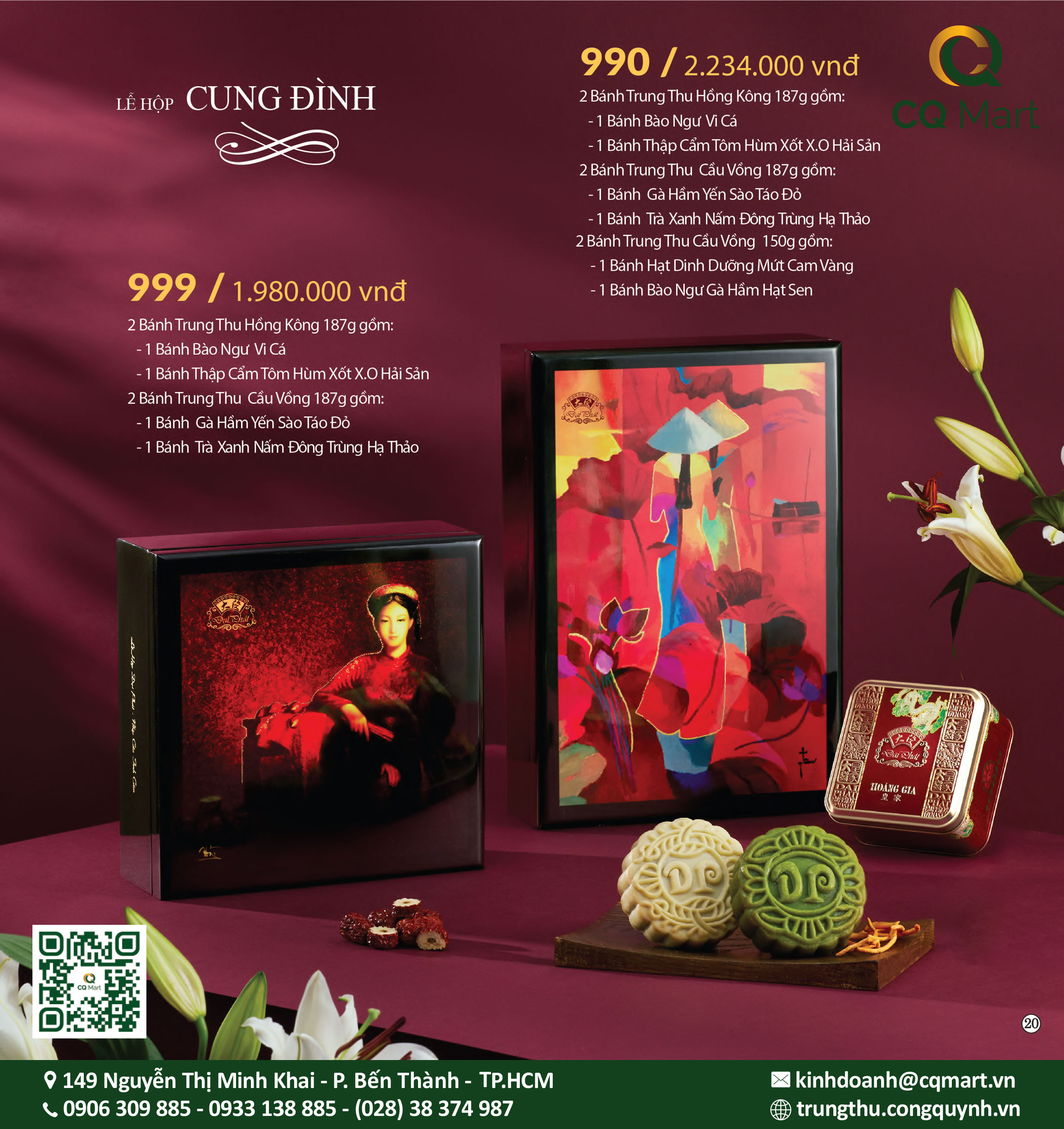Bánh Trung Thu Đại Phát - Lễ Hộp Cung Đình