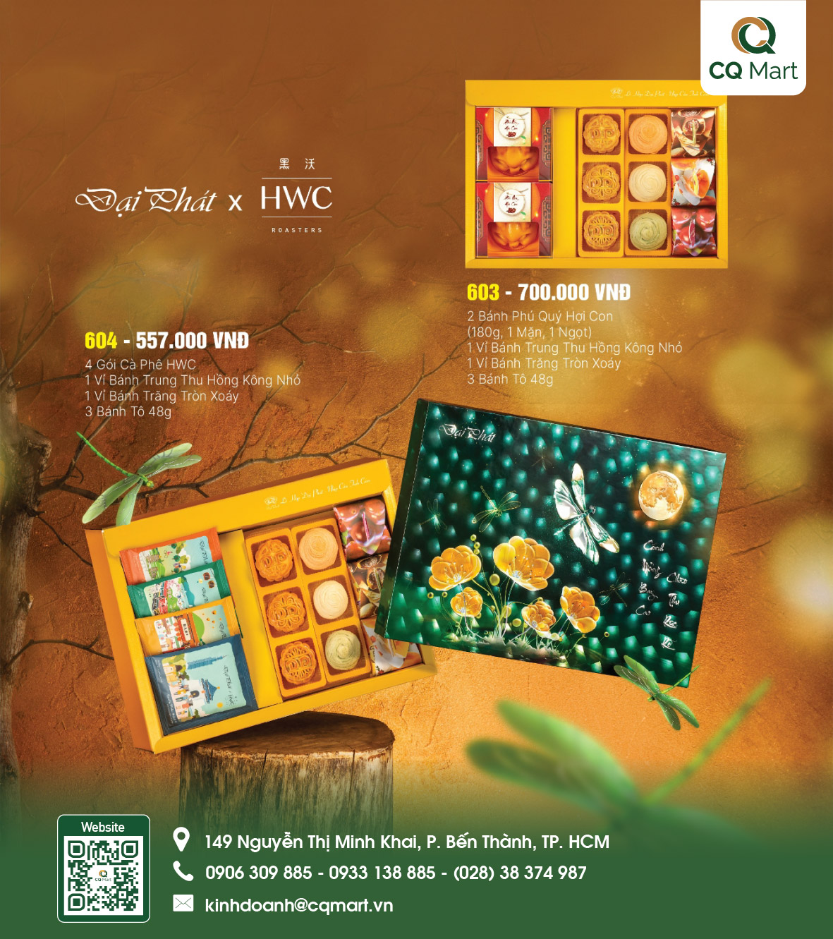 Bánh Trung Thu Đại Phát - Lễ Hộp HWC 604