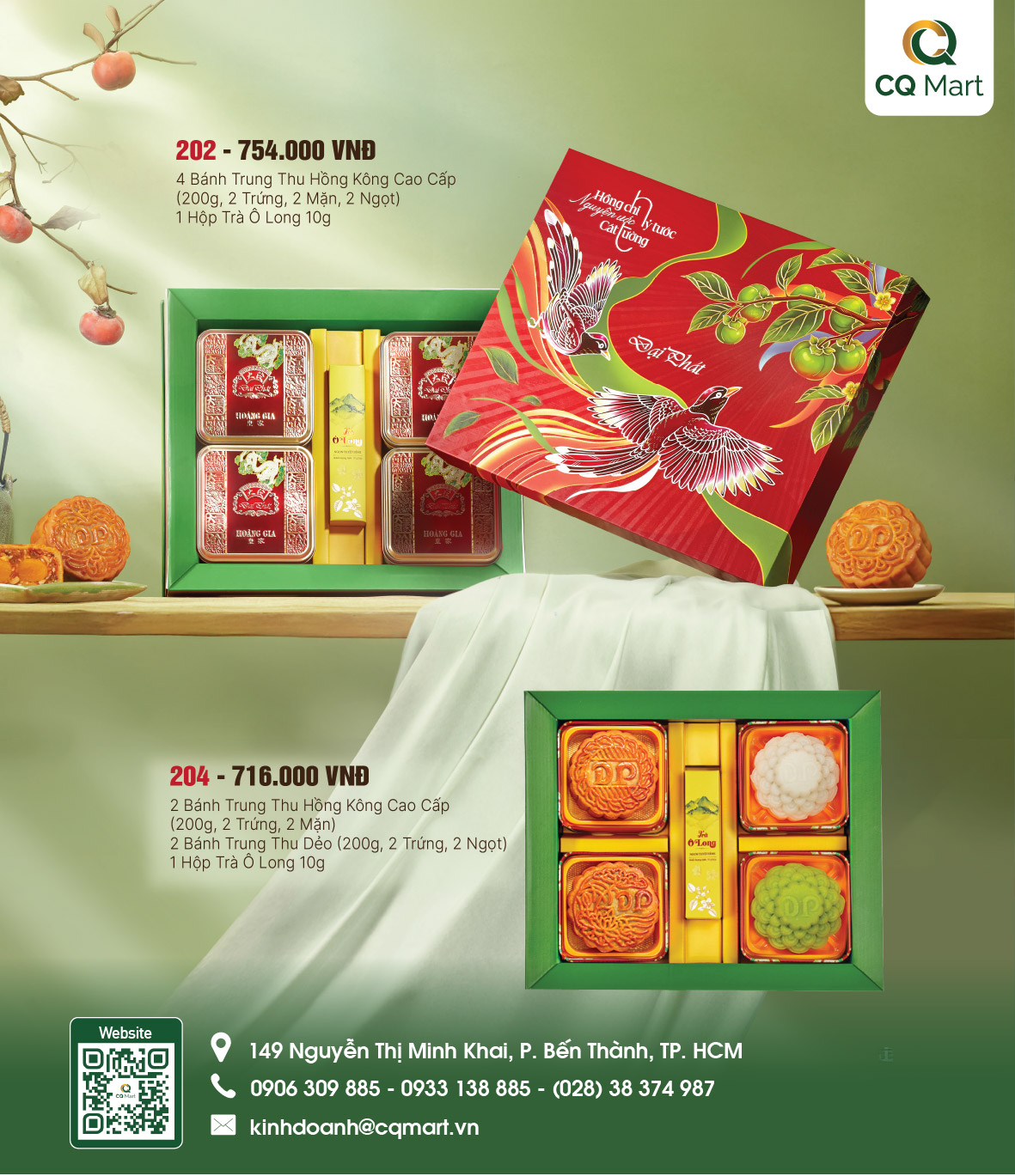 Bánh Trung Thu Đại Phát - Lễ Hộp Hảo Hạng 204