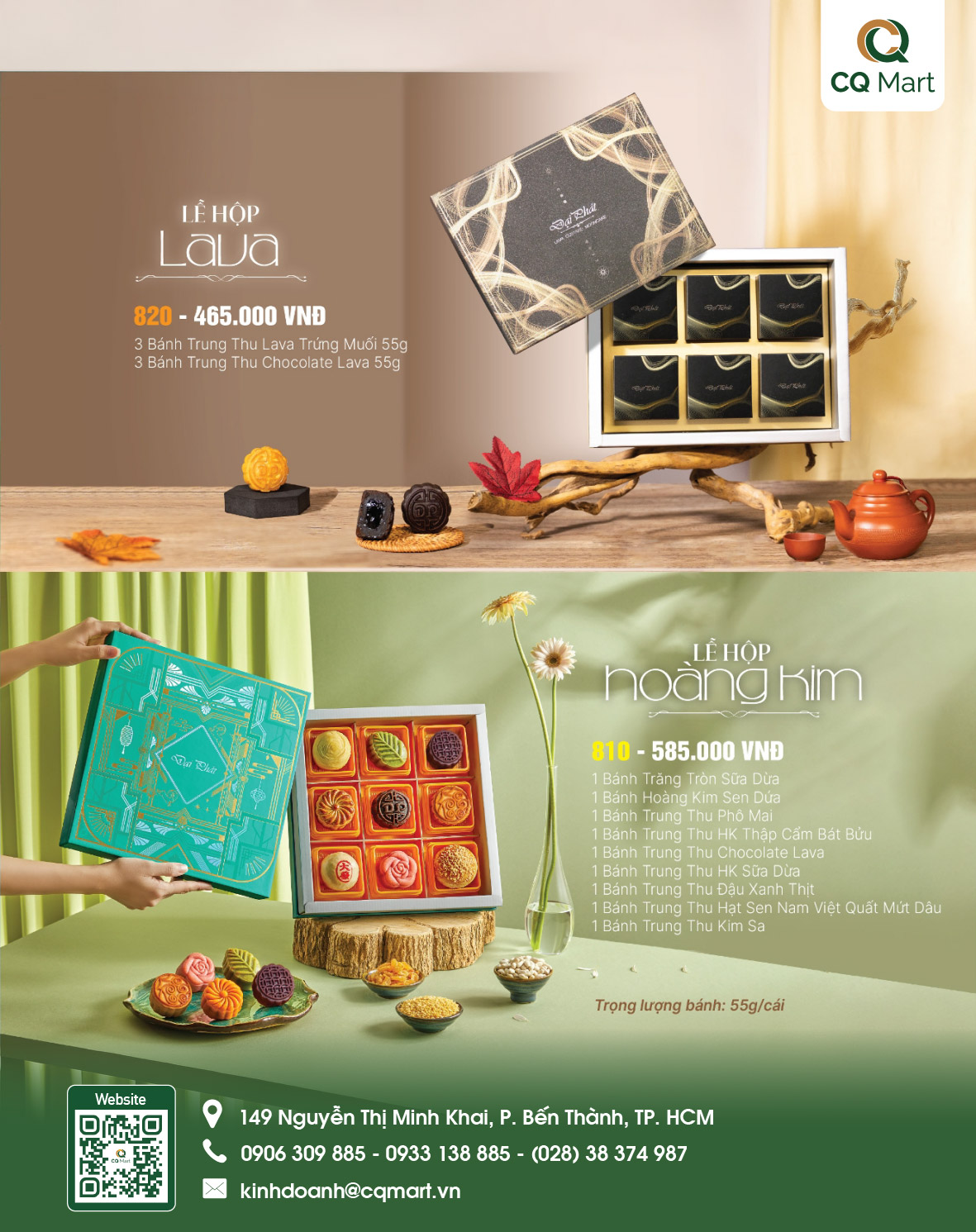 Bánh Trung Thu Đại Phát - Lễ Hộp Hoàng Kim 810