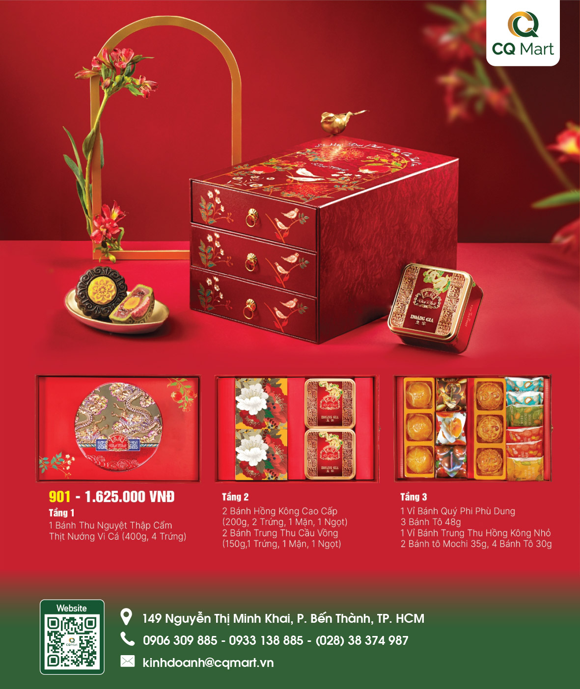 Bánh Trung Thu Đại Phát - Lễ Hộp Hoàng Triều 901