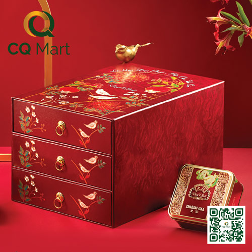 Bánh Trung Thu Đại Phát Lễ Hộp Hoàng Triều 902