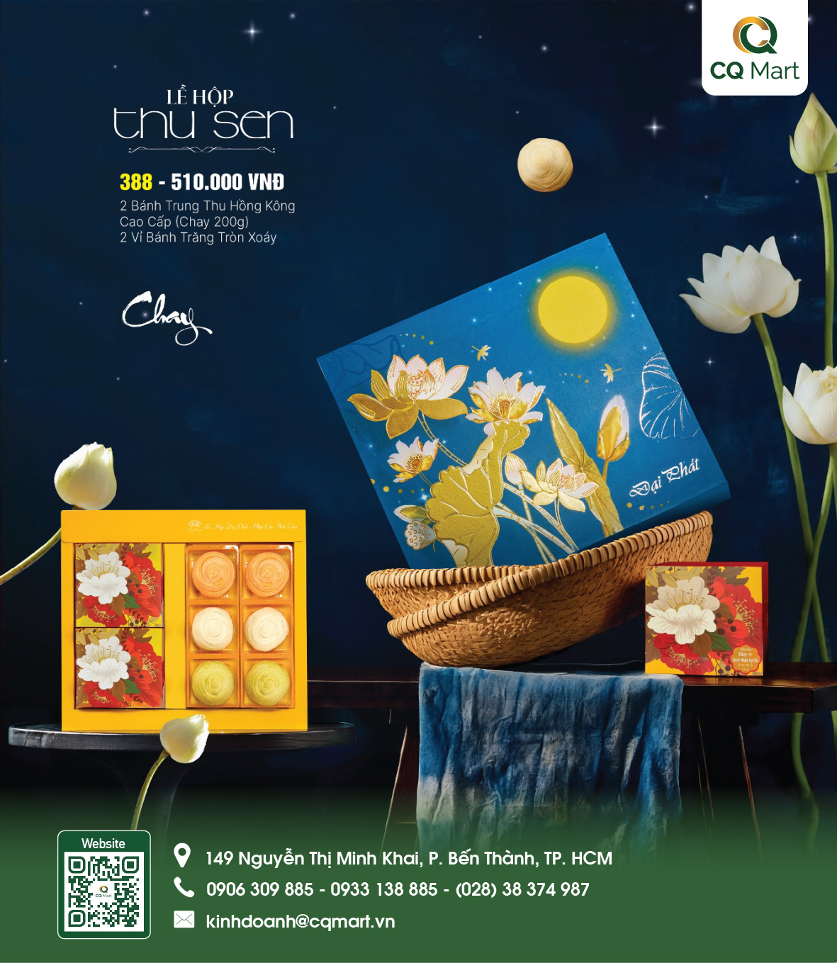 Bánh Trung Thu Đại Phát - Lễ Hộp Thu Sen 388