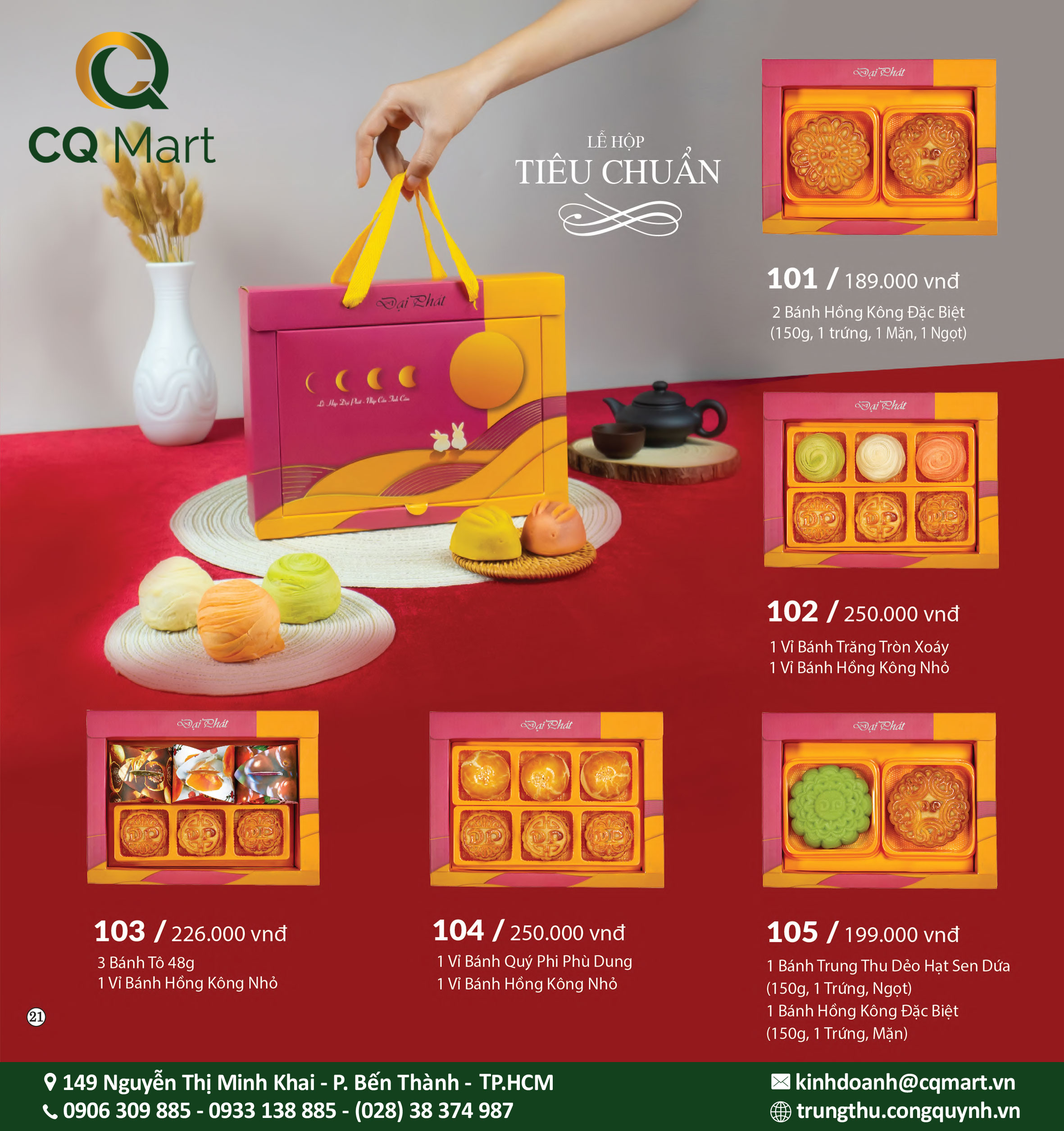Bánh Trung Thu Đại Phát Lễ Hộp Tiêu Chuẩn