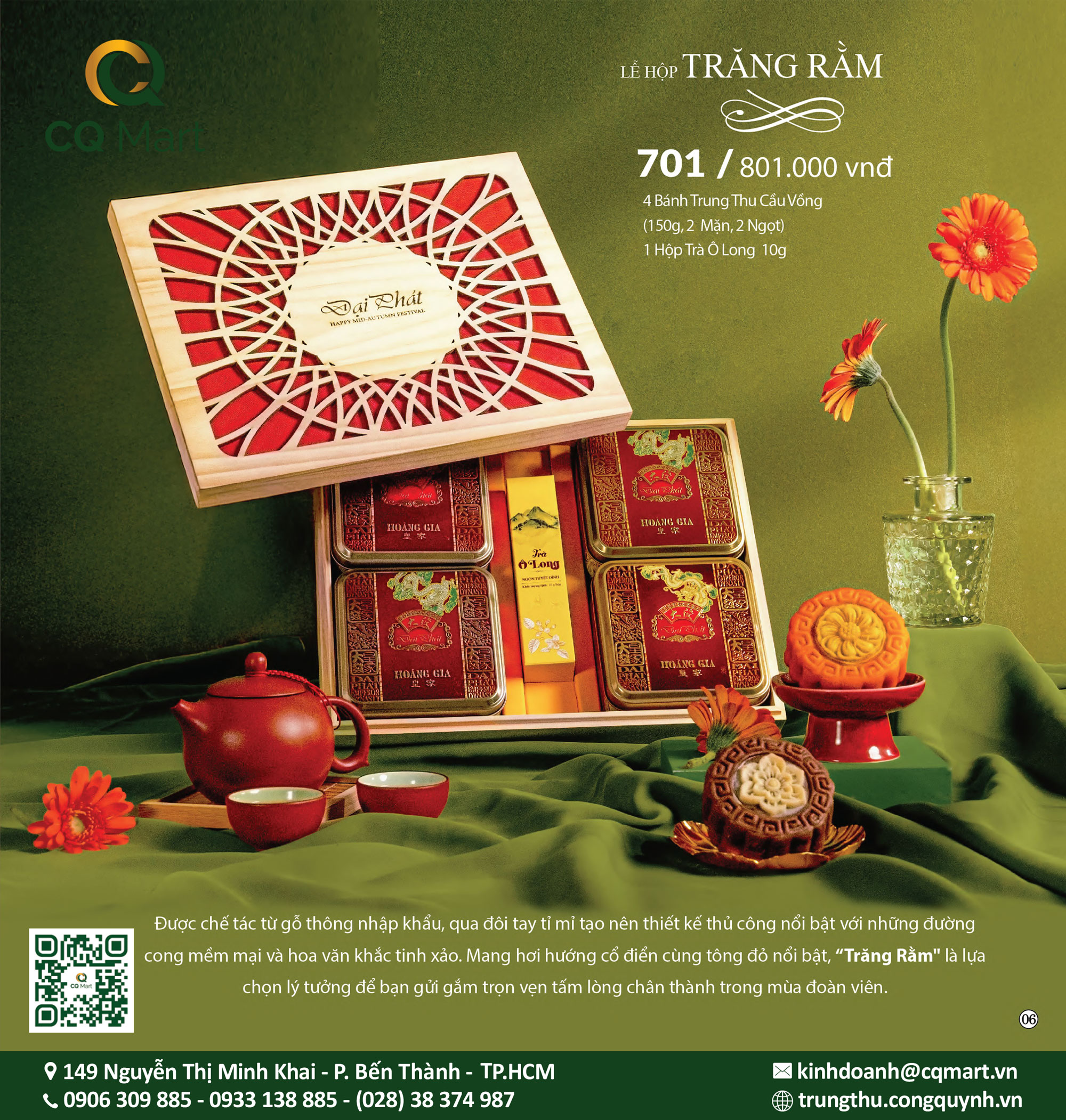 Bánh Trung Thu Đại Phát Lễ Hộp Trăng Rằm 701