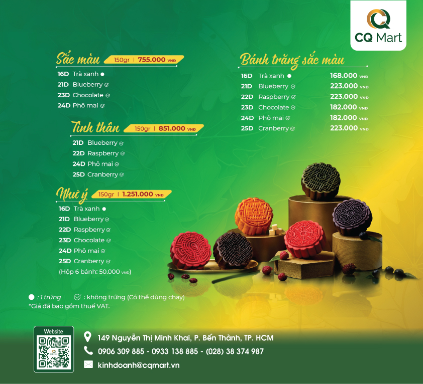 Bánh Trung Thu Givral - Combo Trăng yêu Thương 3