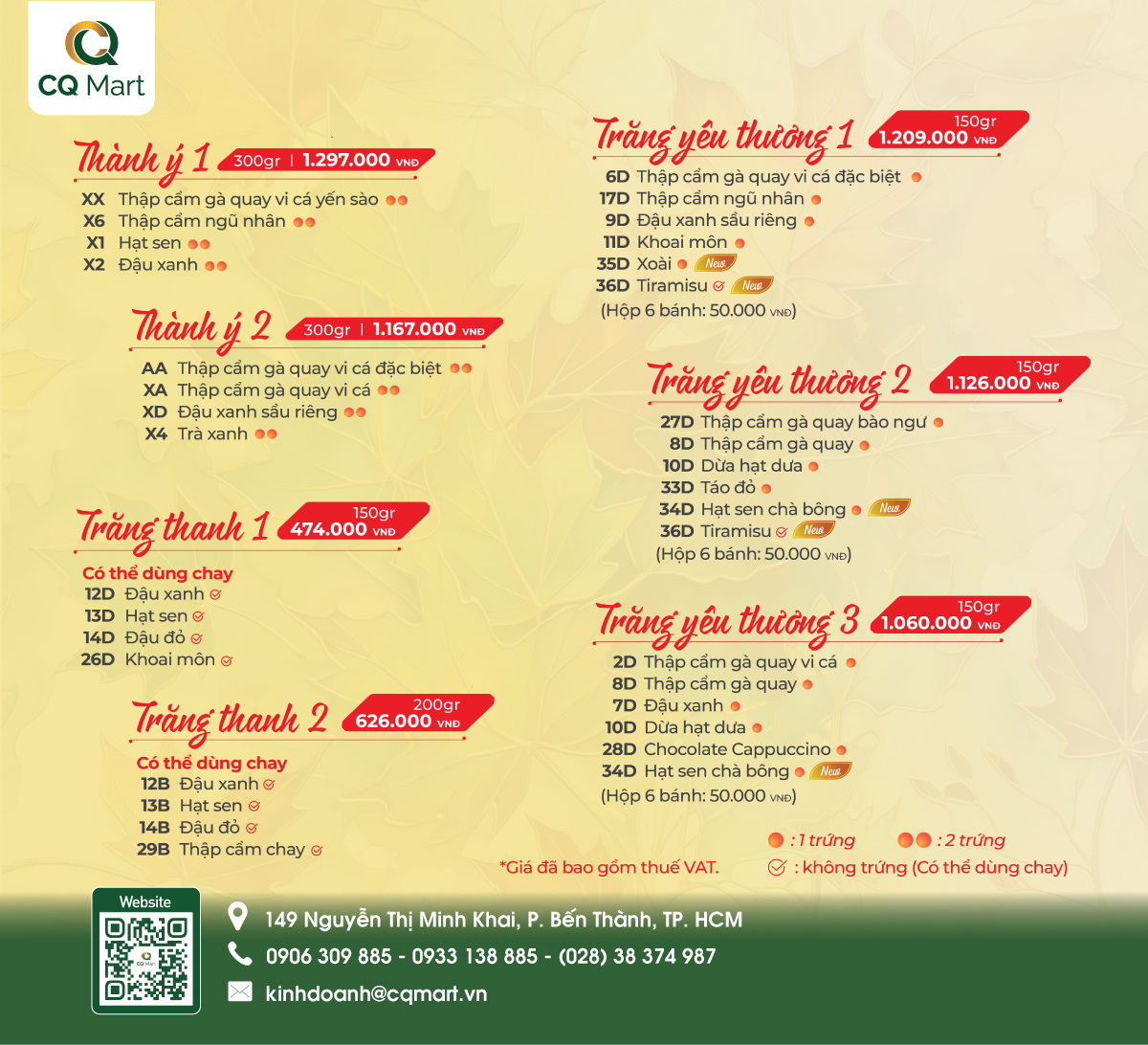 Bánh Trung Thu Givral - Combo Trăng yêu Thương 3