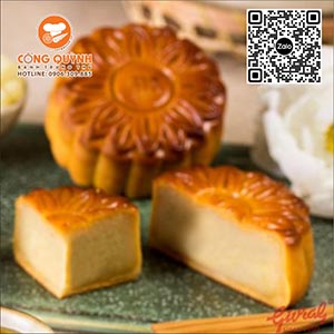 Bánh trung thu Givral Đậu Xanh 0 Trứng