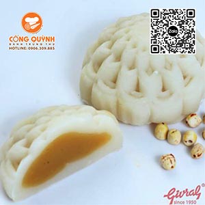 Bánh trung thu Givral Dẻo Hạt Sen 0 Trứng