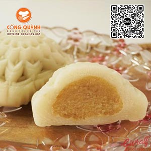 Bánh trung thu Givral Dẻo Khoai Môn 0 Trứng