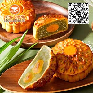 Bánh trung thu Givral Dừa Lá Dứa