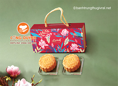Bánh Trung Thu Givral 2023 Hộp 2 Bánh