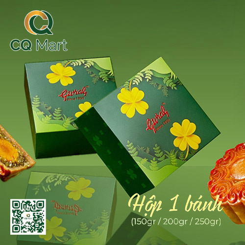 Bánh Trung Thu Givral 2025 Hộp 1 Bánh